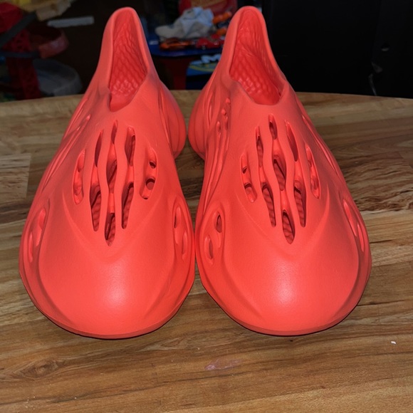 EVA Foam Runner RNNR Red Orange New size 14 Mens No Box Hype Clog Unbranded - Picture 8 of 15